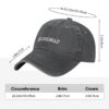 Sugmad Unisex Denim Baseball Cap by Zxai-On - Image 16