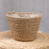 Natural hand woven flower basket - Image 7