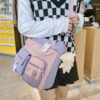 Primary School Students' Cram Bag Canvas Shoulder Messenger Bag - Image 5