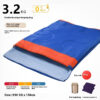 Double Sleeping Bag Adult Outdoor Camping Thickened Warm-keeping And Cold-proof Quilt Dual-use - Image 9