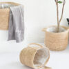 Handmade rattan flower basket - Image 4