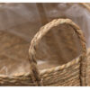 Natural hand woven flower basket - Image 5
