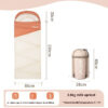 Outdoor Camping Travel Thickened Cold Protection Warm Sleeping Bag - Image 6
