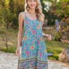 Women's Summer Sleeveless Bohemian Beach Dress - Image 10