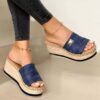 Platform sandals wedge heels fashion sandals - Image 4
