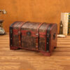 Antique Old Wooden Box Antique Haunted House Show Stage Props Box - Image 5