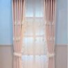 Plush Rabbit Cute Princess Pink Children's Room Curtain - Image 6