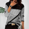 Creative Shading Digital Printing Casual Trend 3D Long Sleeve T-shirt - Image 3