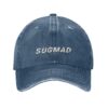 Sugmad Unisex Denim Baseball Cap by Zxai-On - Image 5