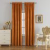 Velvet Luxury Natural Drape Comfortable Soft Home Decoration High Shading Curtain - Image 3