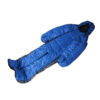 Blue Gray Color Patchwork Humanoid Sleeping Bag Human Body Can Walk Camping - Image 4