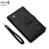RFID Anti-magnetic Passport Holder Multifunctional Long Ladies Wallet - Image 5