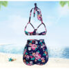 Sexy bikini back slim high waist split swimsuit - Image 4