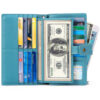 Head Layer Cowhide Long Multi Card Wallet - Image 5