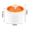 Fashion Automatic Lower Style DogKitten Water Drinking Pet Fountain Pet Bowl Drink Dish Filter - Image 4