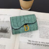 Solid Color Folding Women's Soft Leather Wallet - Image 7