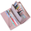 Head Layer Cowhide Long Multi Card Wallet - Image 2