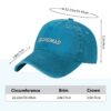 Sugmad Unisex Denim Baseball Cap by Zxai-On - Image 30
