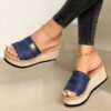 Platform sandals wedge heels fashion sandals - Image 2