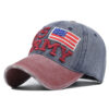Embroidered Letter Baseball  Men's And Women's Retro Duck Tongue - Image 6