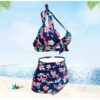 Sexy bikini back slim high waist split swimsuit - Image 7