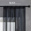 Modern And Simple Pure Color Cotton And Linen Window Screen - Image 6