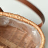 Handicraft Rattan Wicker Portable Flower Arrangement Basket - Image 4