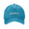 Sugmad Unisex Denim Baseball Cap by Zxai-On - Image 4