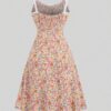 Floral Lace Trim Camisole Dress - Image 3