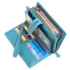 Head Layer Cowhide Long Multi Card Wallet - Image 6