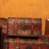 Antique Old Wooden Box Antique Haunted House Show Stage Props Box - Image 3