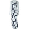 Printed Pullover Sleeveless Beauty Back Pleated Tight Braces Dress - Image 6