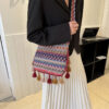 Retro Crossbody Bag Women's Fashion Simple Shoulder Bag - Image 2