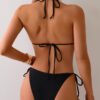 Bikini Swimsuit Women's Metal Bead Split Swimsuit - Image 4