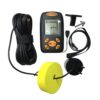 Portable Ultrasonic Fish Finder, Water Depth & Temperature Fishfinder with Wired Sonar Sensor Transducer and LCD Display - Image 5