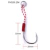 5pcs / Pack HENGJIA 20# Tied Wire Iron Hook Deep Sea Fishing Hook - Image 4