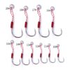 5pcs / Pack HENGJIA 20# Tied Wire Iron Hook Deep Sea Fishing Hook - Image 5