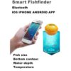 Bluetooth Fish Detector 125KHz Sonar Sensor 0.6-36m Depth Locator Fishes Finder Alarm for iOS & Android Mobile Phones - Image 4