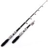 37cm Portable Telescopic Sea Fishing Rod Mini Fishing Pole, Extended Length : 2.3m, 2.3m - Image 2