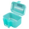 Plastic Live Earthworm Fishing Tackle Box Bug Shrimp Bait Box(Green) - Image 2