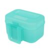 Plastic Live Earthworm Fishing Tackle Box Bug Shrimp Bait Box(Green) - Image 3