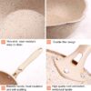 Thick Bottom Maifan Stone Household Small Frying Pan Non Stick Pan Deep Frying Pan, 26cm Black Without Cover, 26cm Beige Without Cover, 28cm Beige Without Cover - Image 6