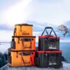 Thickened Multifunctional Folding Live Fish Box Fishing Bucket, 30 cm (no Handle and no Side Pockets), 35 cm (with Handle without Side Pockets) - Image 2