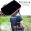 Thickened Multifunctional Folding Live Fish Box Fishing Bucket, 30 cm (no Handle and no Side Pockets), 35 cm (with Handle without Side Pockets) - Image 4