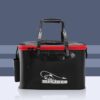Thickened Multifunctional Folding Live Fish Box Fishing Bucket, 40 cm (with Handle and Side Pocket), 45 cm (with Handle and Side Pocket), 50 cm (with Handle and Side Pocket) - Image 2