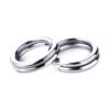 HENGJIA SS010 50 in 1 Stainless Steel Flat Ring Fishing Space Fittings, 4mm, 5mm, 6mm, 7mm, 8mm, 9mm, 10mm, 11mm, 12mm - Image 3