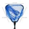 LEO 28109 Triangle 2 Section Extended Aluminum Alloy Fish Net, 28109 - Image 3