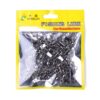 HENGJIA SS007 50pcs/bag B-pin Connector 8 Shape Swivel Loop Accessories, 1/0+5B (60mm), 2/0+5B (57mm), 3/0+6B (67mm), 4/0+6B (70mm), 5/0+6B (78mm), 1+5B (56mm), 2+4B (49mm), 3+4B (49mm), 4+4B (45mm), 5+3B (42mm), 6+3B (41mm), 7+3B (39mm), 8+2B (34mm)... - Image 2