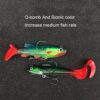 5pcs Roadrunner Soft Lures Leadheads Luminous Lures, Red White T Tail, Pink  T Tail, Blue  T Tail, Green  T Tail, Yellow  T Tail, White T Tail, Black T tail, Red Luminous Reel Tail, Blue Reel Tail, Green Reel Tail, Pink Reel Tail, Red Reel Tail... - Image 4