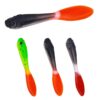 5pcs /Pack HENGJIA SO177 Dual Color Imitation Fishing Lure Freshwater Soft Dummy Bait, 7cm - Image 2